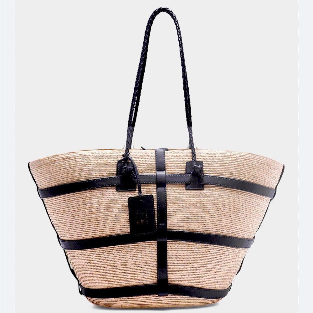 Altuzarra Watermill Large Straw Tote